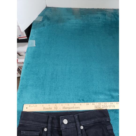 Lucky Brand Jeans Size 3 Womens Black Stretch Pant Denim Dark Mid Rise Skinny - Picture 11 of 14